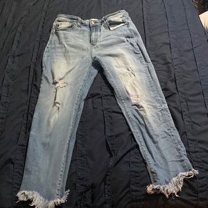 Kancan raw hem distressed jeans Size 15/31